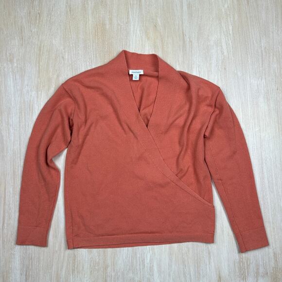 Sundance 100% Cashmere Eve Crossover Long Sleeve Cozy Soft Pullover Sweater XS - Picture 1 of 13